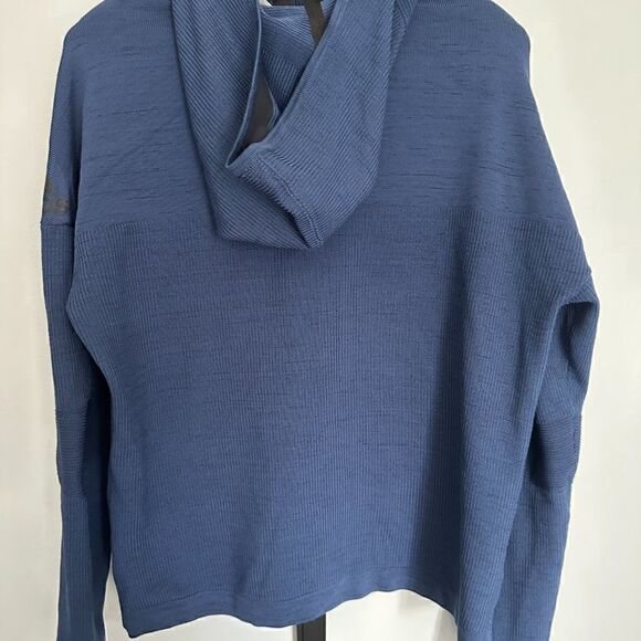 NWT, Adidas Hoodie Woven Fabric, Size L - Picture 2 of 8